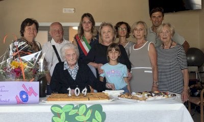 Valdieri festeggia i 104 anni di Margherita Ghibaudo