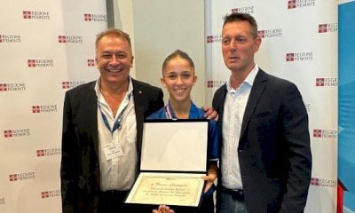 Twirling: la Regione premia Noemi Lasagna, la campionessa europea di Piozzo