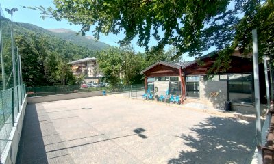 Limone Piemonte: completati i lavori per i nuovi campetti sportivi sulla Via Romana