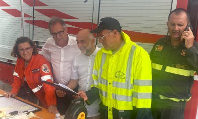 Marco Gallo: “Speriamo che i temporali previsti possano contribuire a spegnere l’incendio a Revello”
