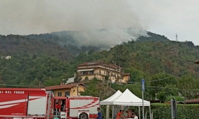 Incendio sul Mombracco, un residente: 