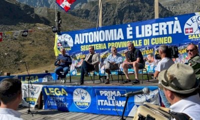 La Lega sale a Pian del Re: 