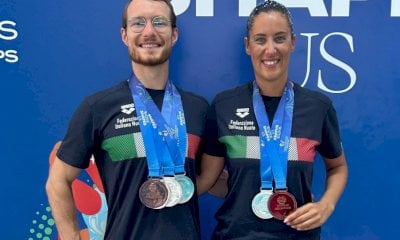 Da Saluzzo alle vasche di Singapore, la bella storia di Francesca Montù e Federico Martino