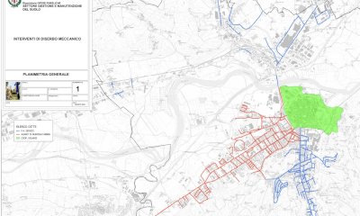 Alba: lunedì 1° settembre parte l’intervento straordinario di diserbo meccanico sulle vie cittadine