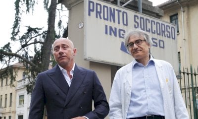 Primo giorno per Tranchida alla Città della Salute
