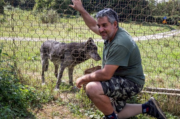 Attilio Matraxia, capo keeper del Parco Safari