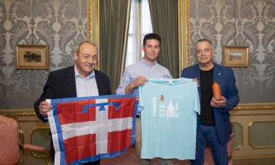 Graglia si congratula con il braidese Edoardo Ferrari, neo campione italiano di pesca