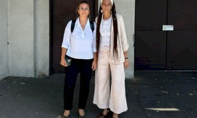 Giulia Marro in visita al Cpr di Torino: 