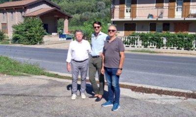 Sopralluogo della Provincia a Dogliani per verificare alcune criticità legate alla viabilità