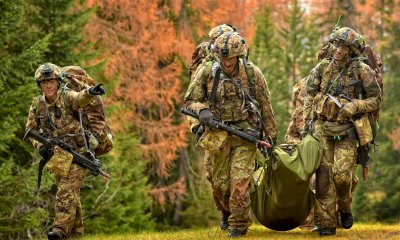 Esercitazione dell'Esercito sulle montagne del Trentino Alto Adige, presente anche la Taurinense