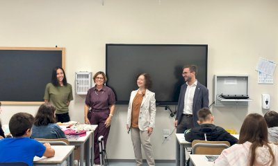 Alba, sindaco e assessori hanno salutato gli studenti nel loro primo giorno di scuola