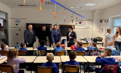 Al via le lezioni: il saluto di Cirio e degli assessori regionali nelle scuole cuneesi