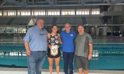 La plurimedagliata alle Paralimpiadi Carlotta Gilli si allena allo Stadio del Nuoto di Cuneo
