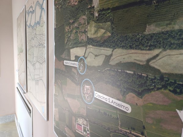 Il sopralluogo al molino Sant'Anselmo