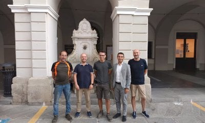 Il personale comunale di Ceva accoglie il nuovo operaio Matteo Musso