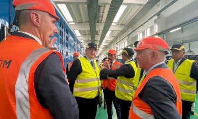 Il Ministro Foti in visita allo stabilimento Alstom di Savigliano