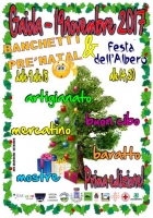 La prima edizione dei banchetti di Natale e la festa dell'albero