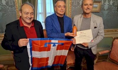 A Palazzo Lascaris Graglia incontra il neo campione italiano di Pesca a Mosca Over 50