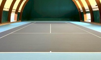 Tennis: un nuovo campo in superficie GreenSet per il TC Pedona