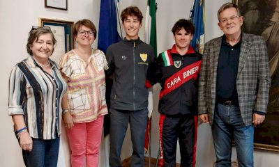 Borgo San Dalmazzo celebra i suoi campioni del biathlon