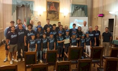 Baseball: il JFK Mondovì premiato in Comune per la vittoria del campionato di serie B