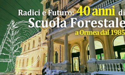 La Scuola Forestale di Ormea celebra i primi quarant'anni di attività