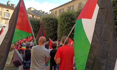 Cuneo ancora in piazza per Gaza: