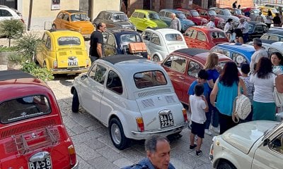 Nuovo appuntamento con il 3° Raduno di Fiat 500 storiche in ricordo di Olimpio, Vincenza e Gabriele
