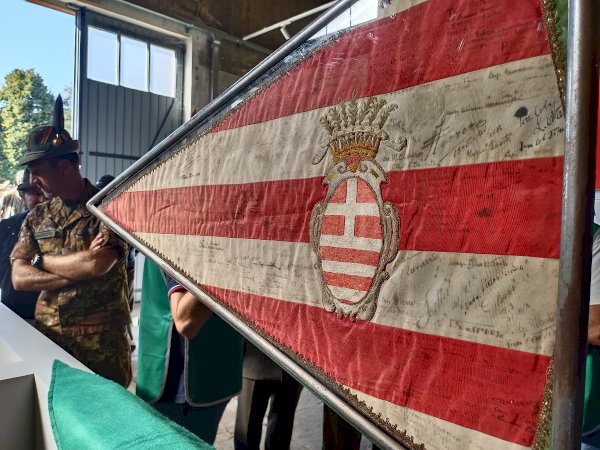 La commemorazione del tenente Giorgio Bellante