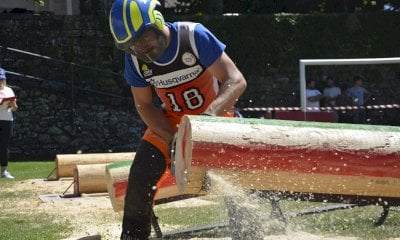 All’Oktoberfest Cuneo le selezioni per la nazionale che andrà ai prossimi mondiali dei boscaioli