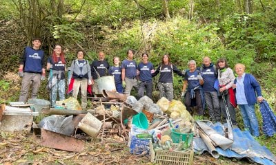 A Monterosso Grana rimossi 580 chili di rifiuti nell'evento Plastic Free