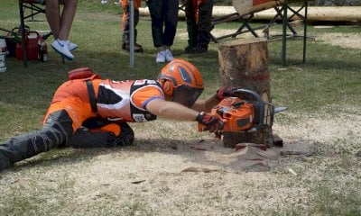 Sabato e domenica all’Oktoberfest Cuneo le selezioni per la nazionale che andrà ai mondiali dei boscaioli