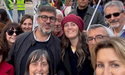 Chiara Gribaudo al corteo per Gaza: “Piazza bellissima”