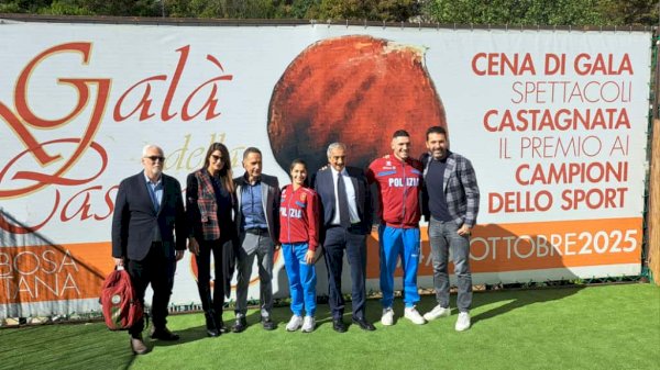 La consegna della Castagna d'Oro a Gigi Buffon