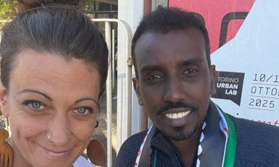 Flotilla, Marro e l’assessore braidese Matera in aeroporto per accogliere Ab Amajou