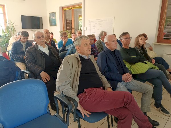 Il sopralluogo al biodigestore di Borgo