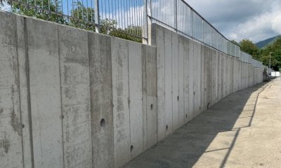 Piano Quinto: ripristinato il muro di sostegno degli accessi alla scuola