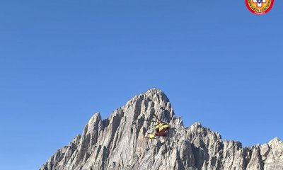 Cade nella zona della Rocca la Meja, recuperato dal Soccorso Alpino