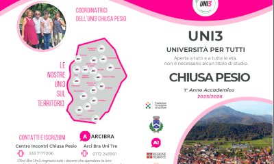Uni-Tre di Chiusa Pesio: una nuova iniziativa per restare sempre giovani e attivi
