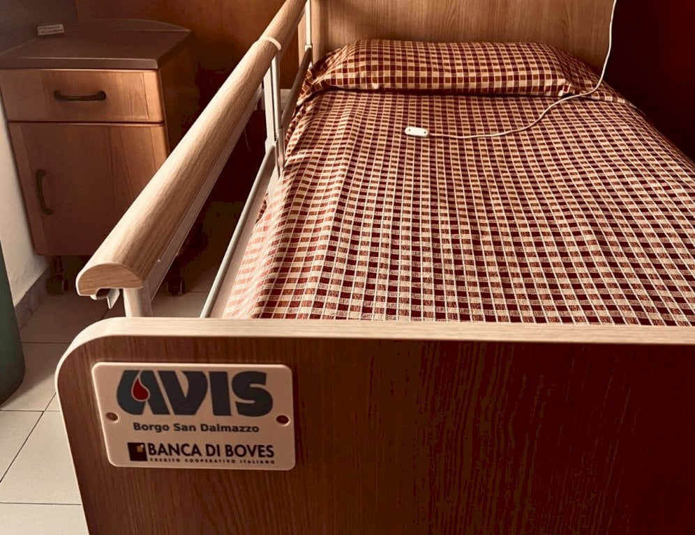 Nuovi letti alla "Padre Fantino" di Borgo, i ringraziamenti della direzione