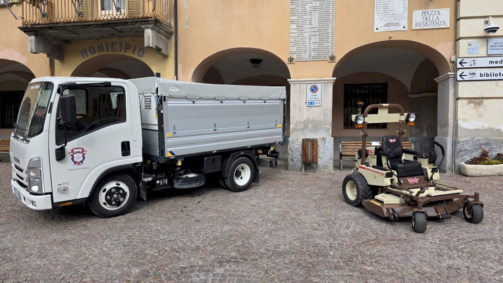Valdieri, il Comune acquista due nuovi mezzi per la manutenzione del territorio