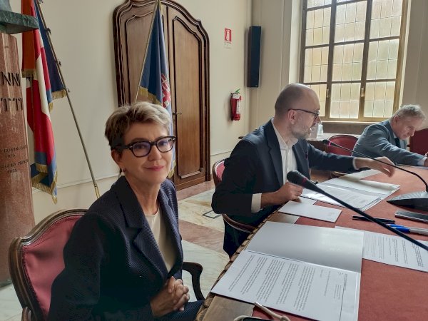 La firma del protocollo tra Provincia e Fondazione Industriali