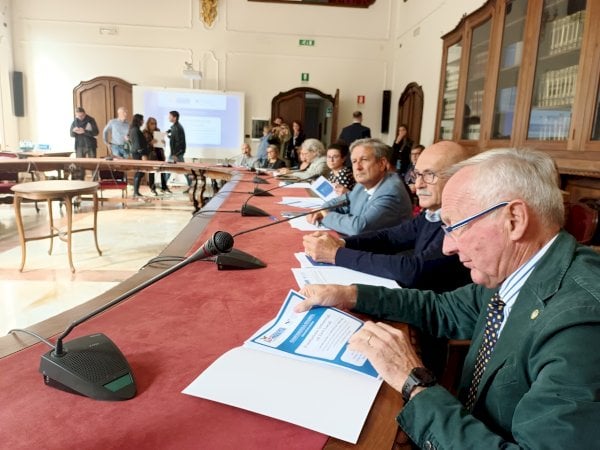 La firma del protocollo tra Provincia e Fondazione Industriali