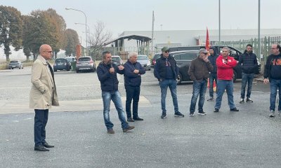 Ex Ilva, sciopero a Racconigi. Il sindaco Oderda: