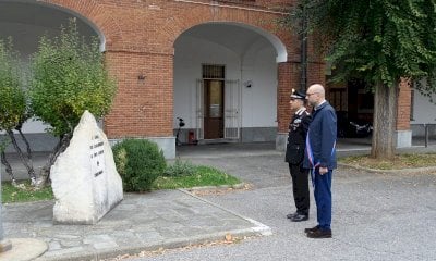 Cerimonia a Cuneo in memoria dei tre Carabinieri caduti a Castel d’Azzano