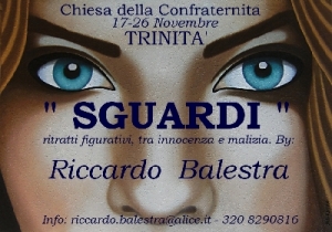'Sguardi. Ritratti figurativi tra innocenza e malizia' by Riccardo Balestra