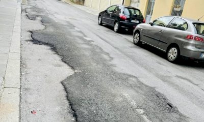 Asfalto da rifare in via Luigi Gallo, Sturlese: 