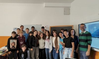 Erasmus : docente finlandese visita le scuole di Sampeyre, Brossasco e Venasca