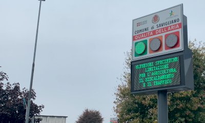 A Savigliano nuovi cartelli luminosi per indicare l'inquinamento dell'aria