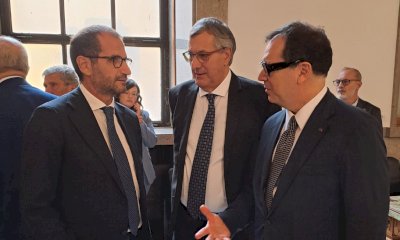 Icardi all'ISS per la lezione del Cardinale Parolin sull'etica dell'intelligenza artificiale